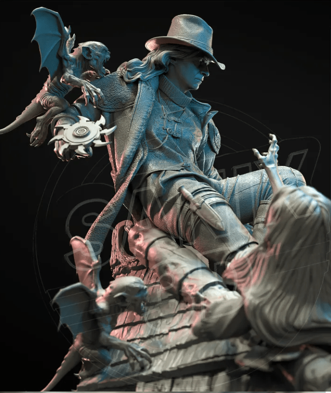 Van Helsing - Sanix3D - Dark Forge Arts
