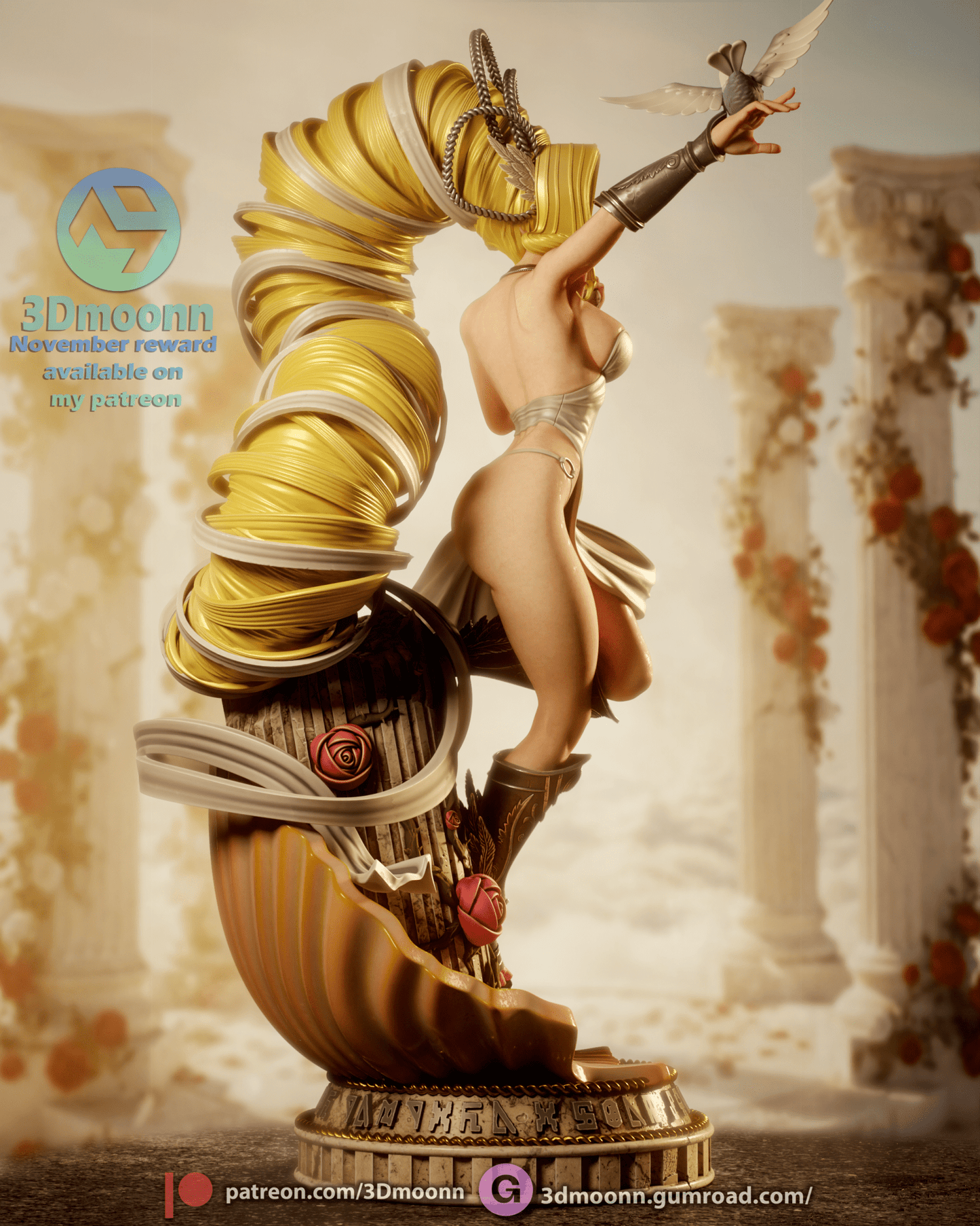Venusmoon - 3DMoonn - Dark Forge Arts