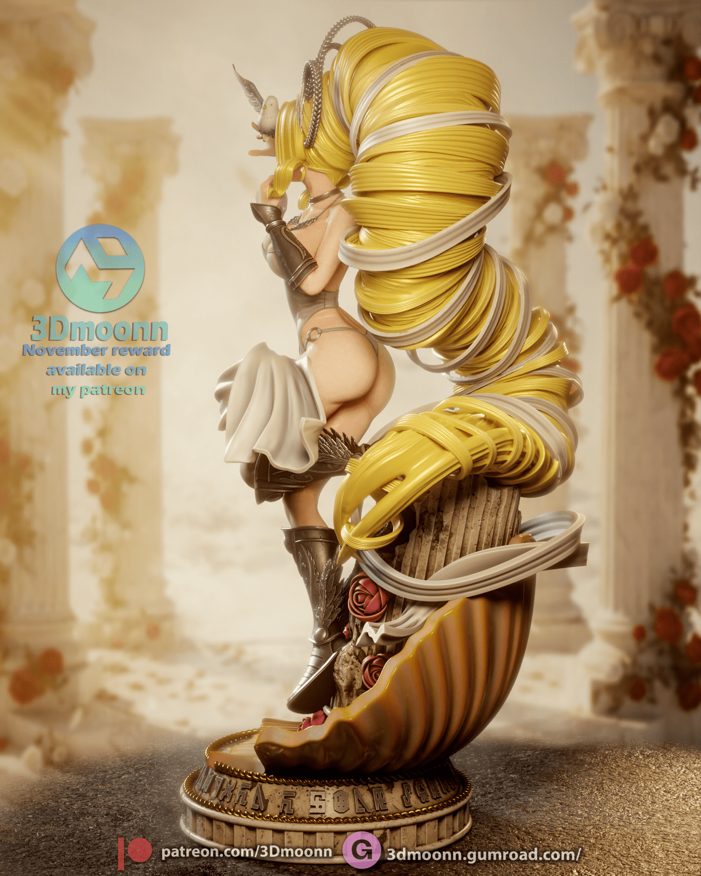 Venusmoon - 3DMoonn - Dark Forge Arts