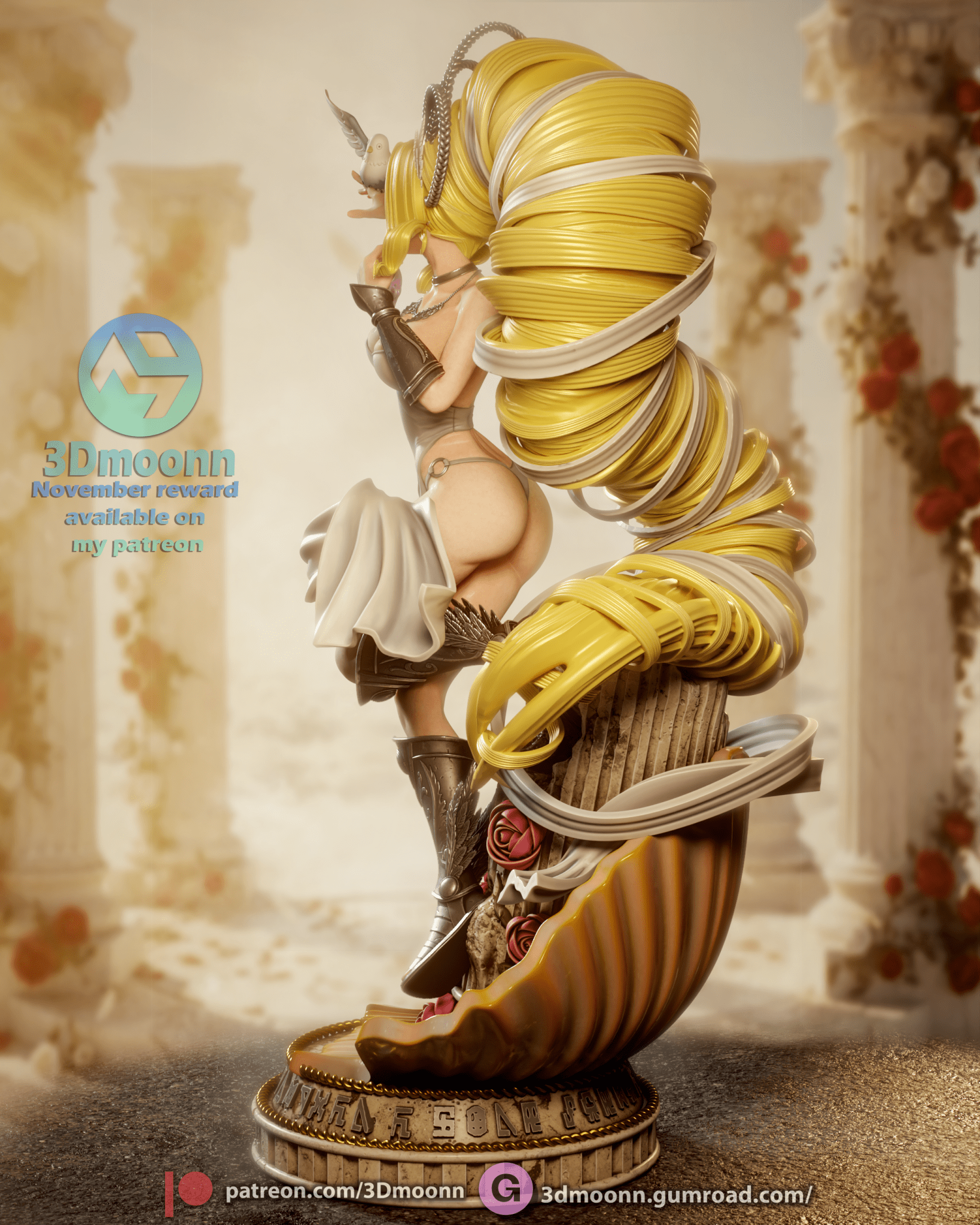 Venusmoon - 3DMoonn - Dark Forge Arts