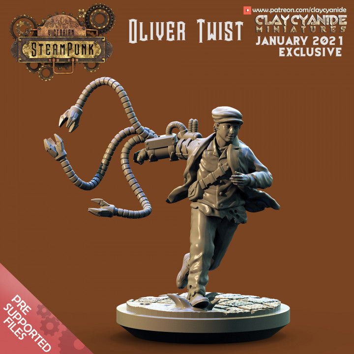 Victorian SteamPunk - ClayCyanide - Dark Forge Arts