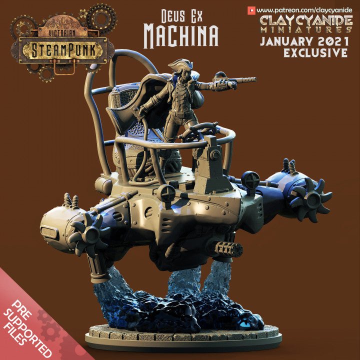 Victorian SteamPunk - ClayCyanide - Dark Forge Arts