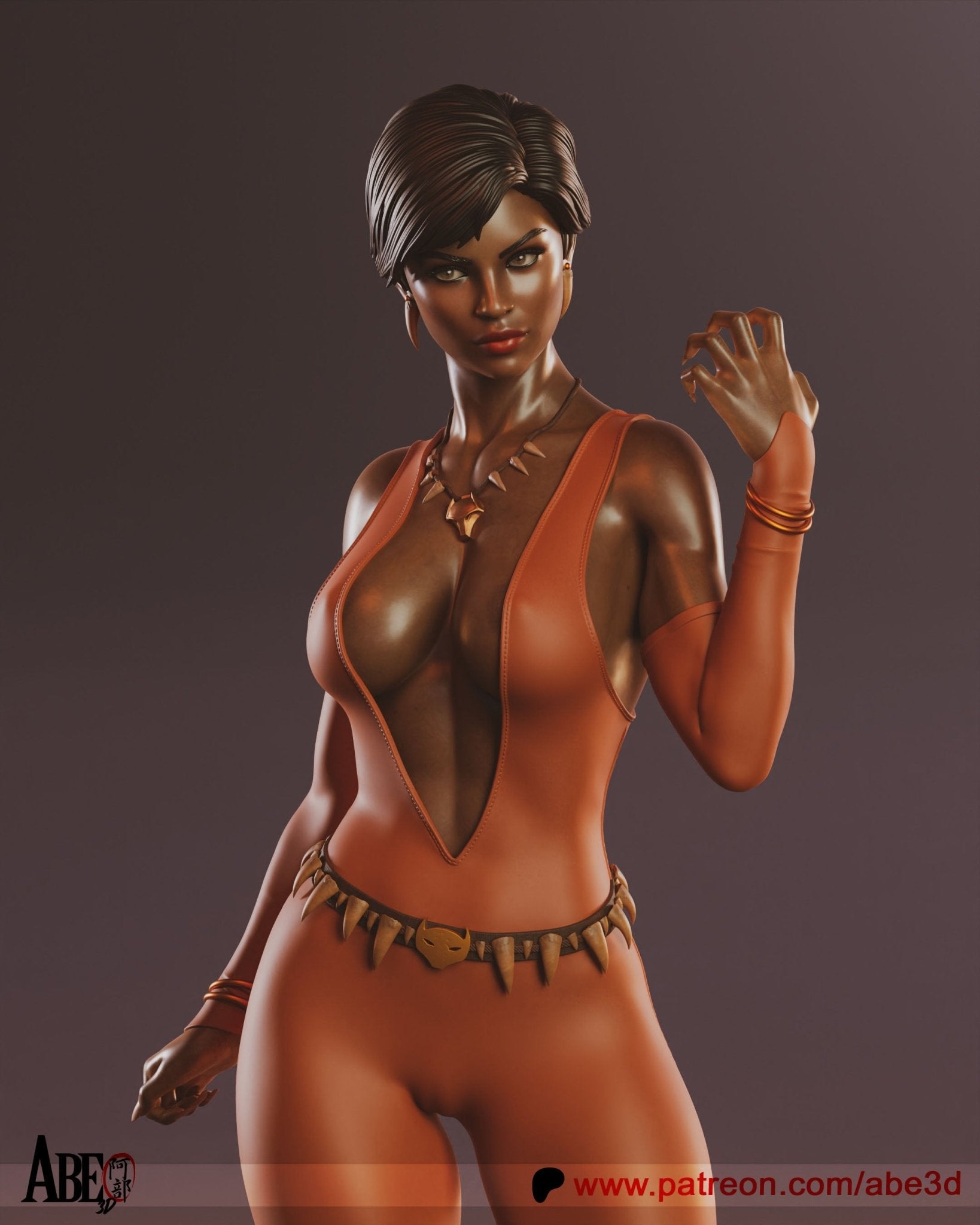 Vixen - Abe3D - Dark Forge Arts
