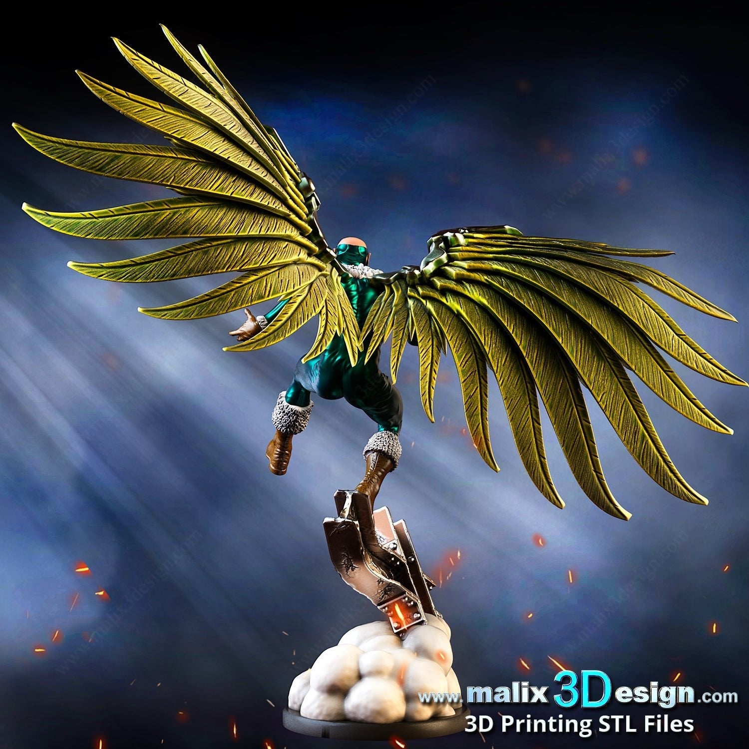 Vulture - Sanix3D - Dark Forge Arts