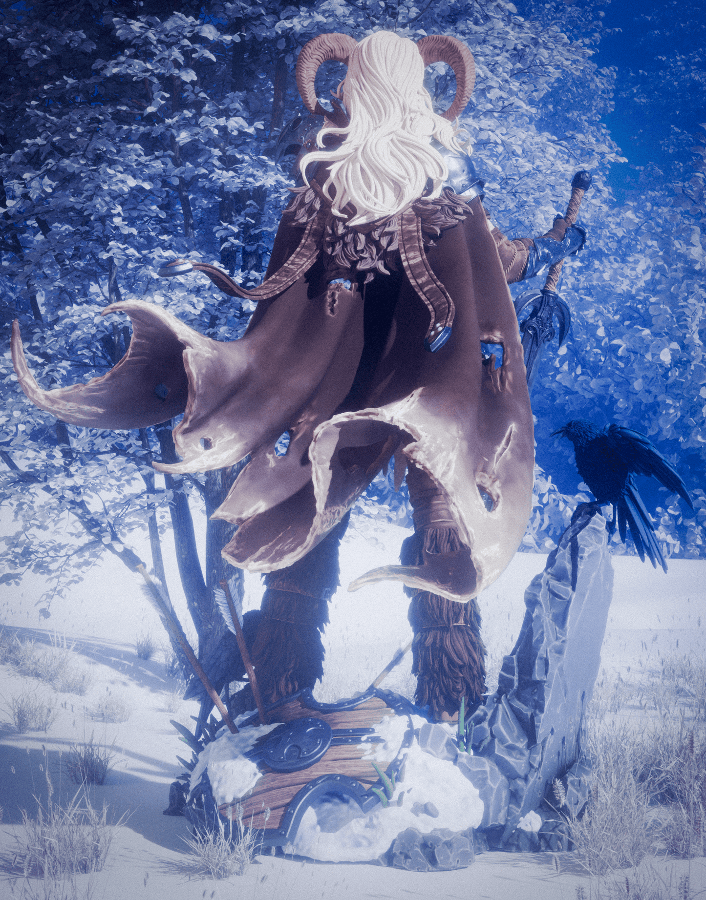 Warrior of the North - CA 3D Studios - Dark Forge Arts