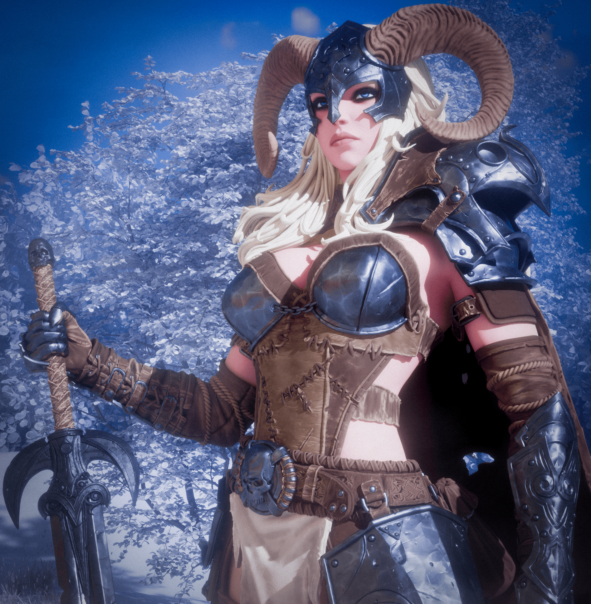 Warrior of the North - CA 3D Studios - Dark Forge Arts