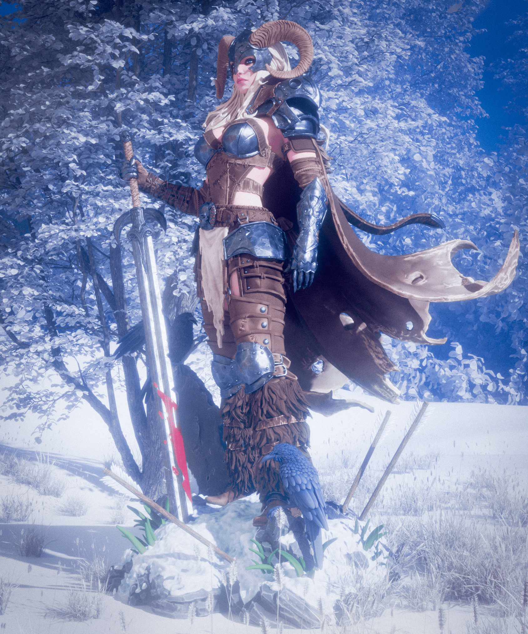 Warrior of the North - CA 3D Studios - Dark Forge Arts
