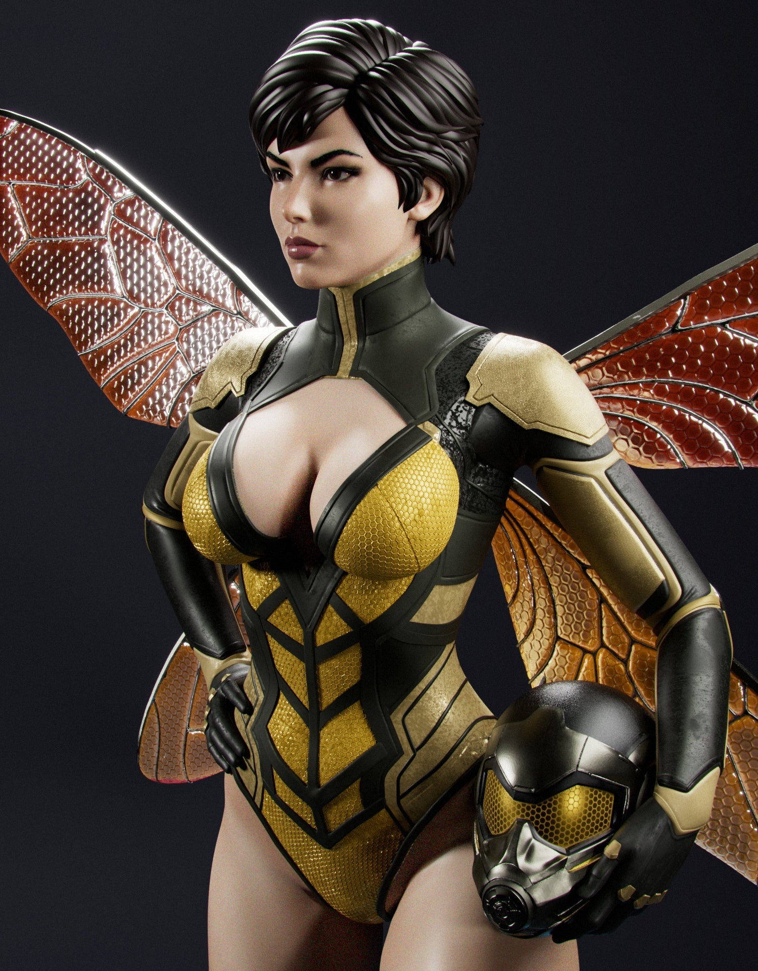 Wasp - Abe3D - Dark Forge Arts
