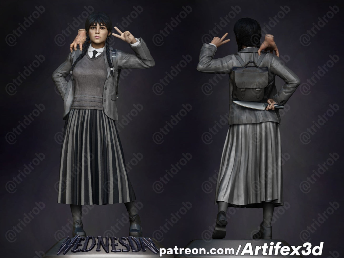 Wednesday - Artifex3D - Dark Forge Arts