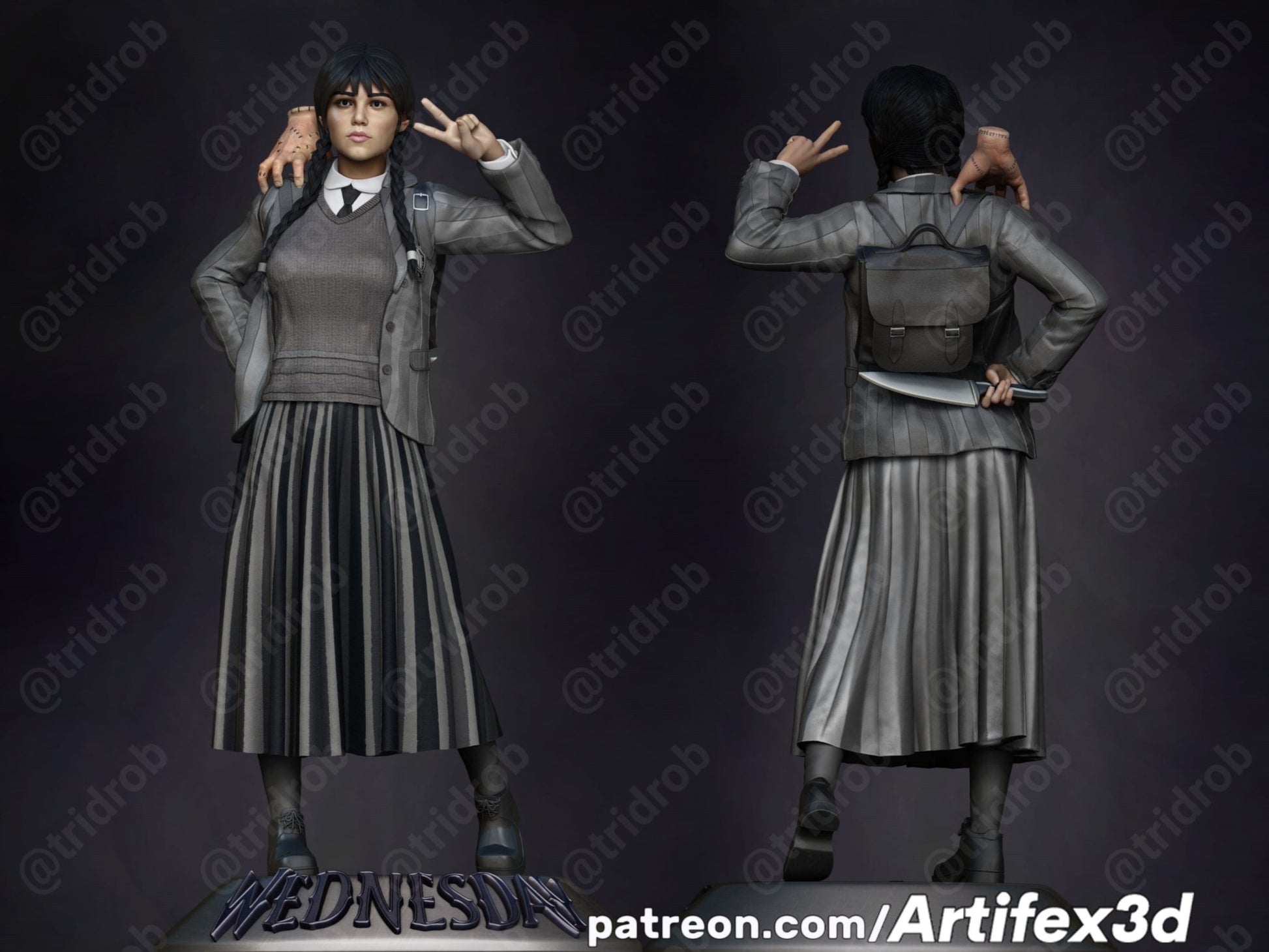 Wednesday - Artifex3D - Dark Forge Arts