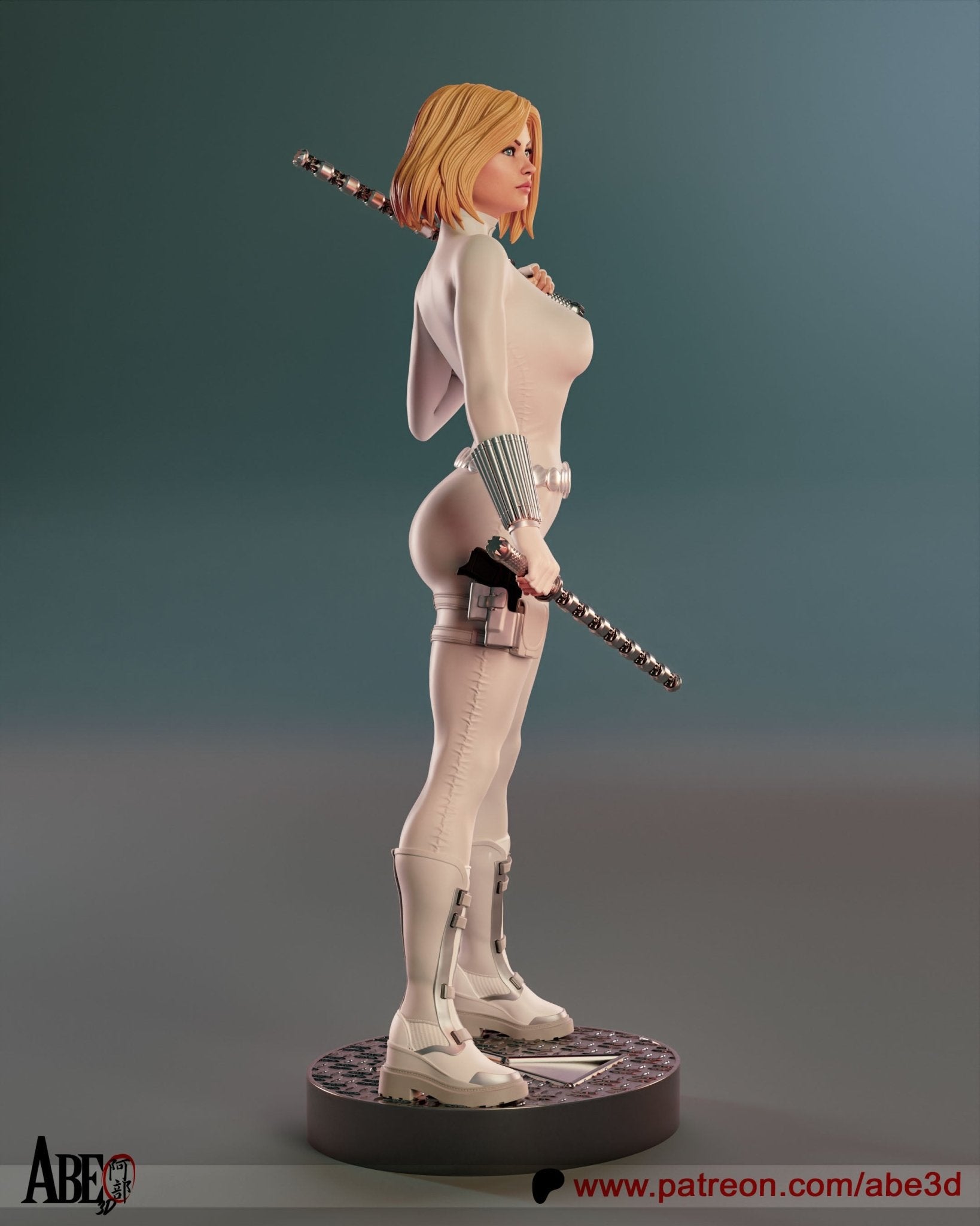 White Widow - Abe3D - Dark Forge Arts