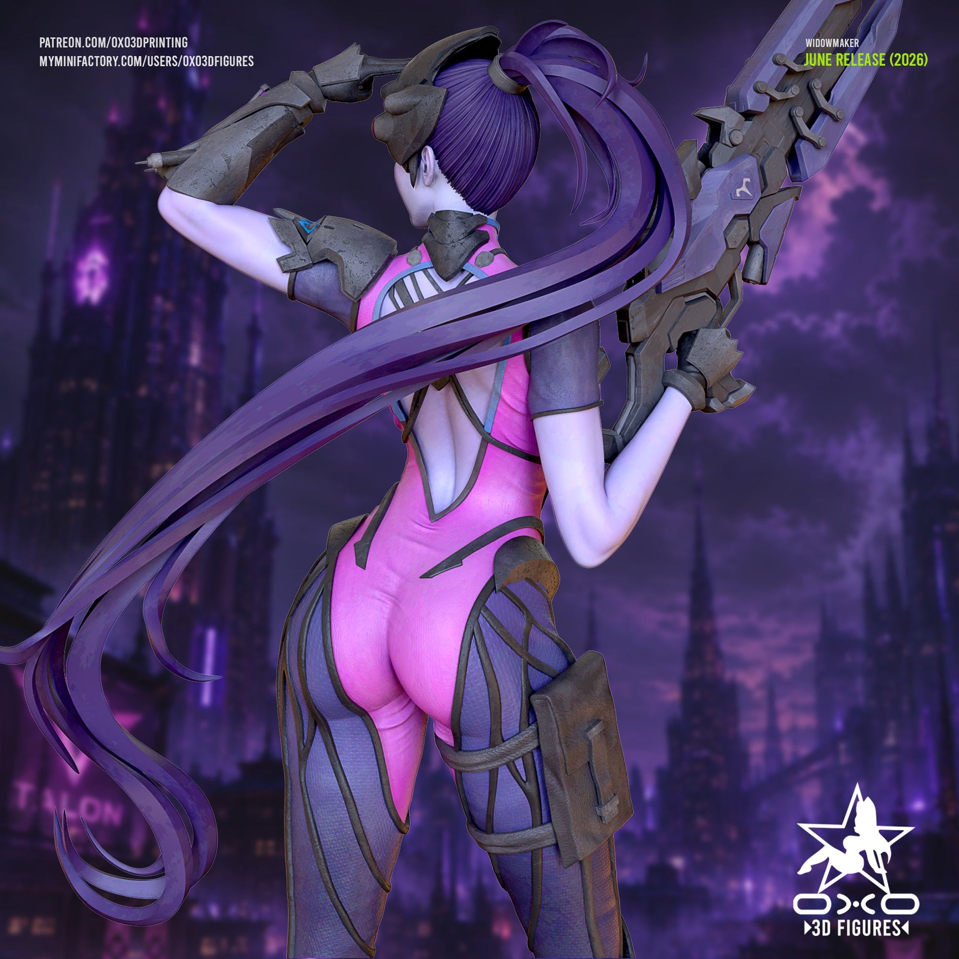 Widowmaker - OXO3D - Dark Forge Arts