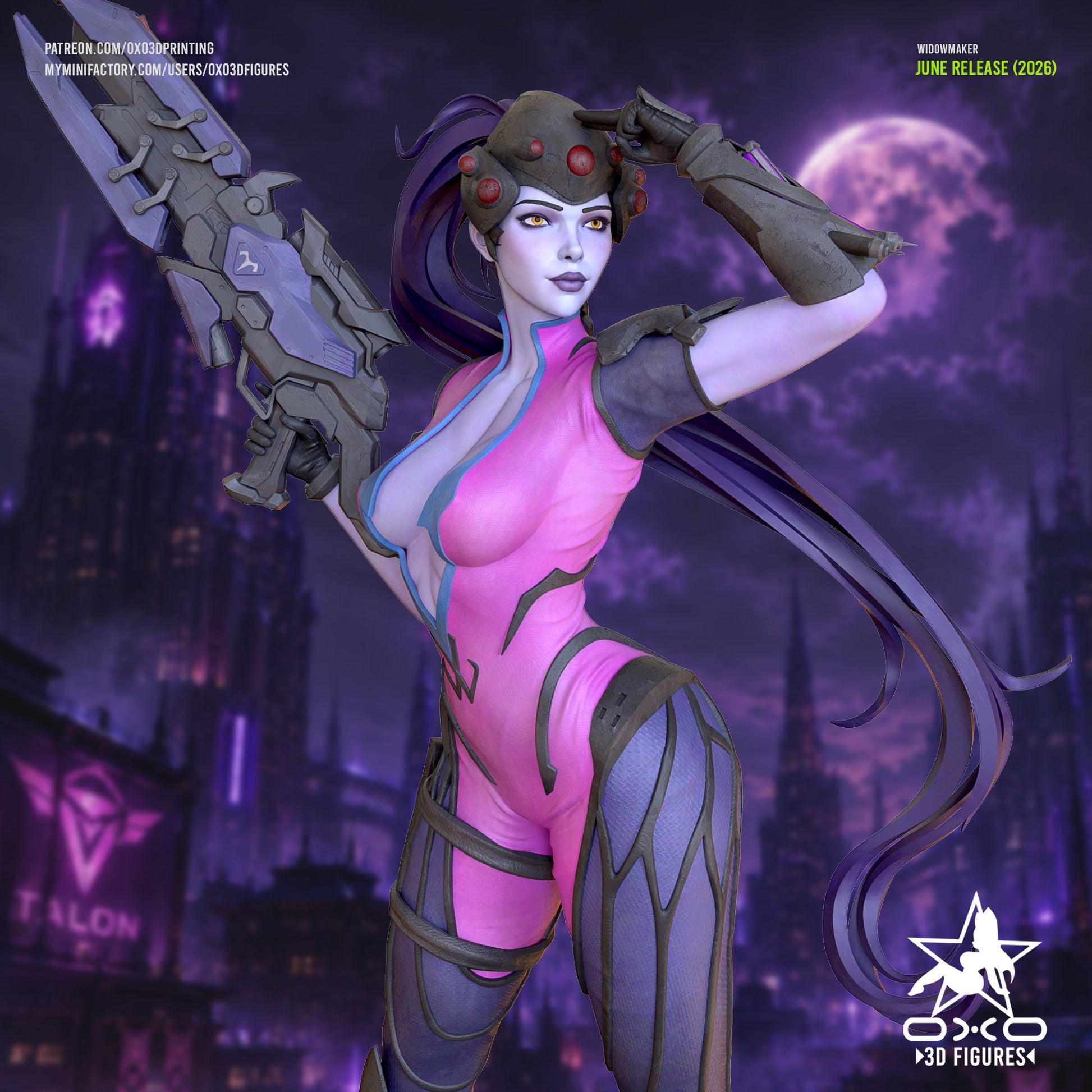 Widowmaker - OXO3D - Dark Forge Arts