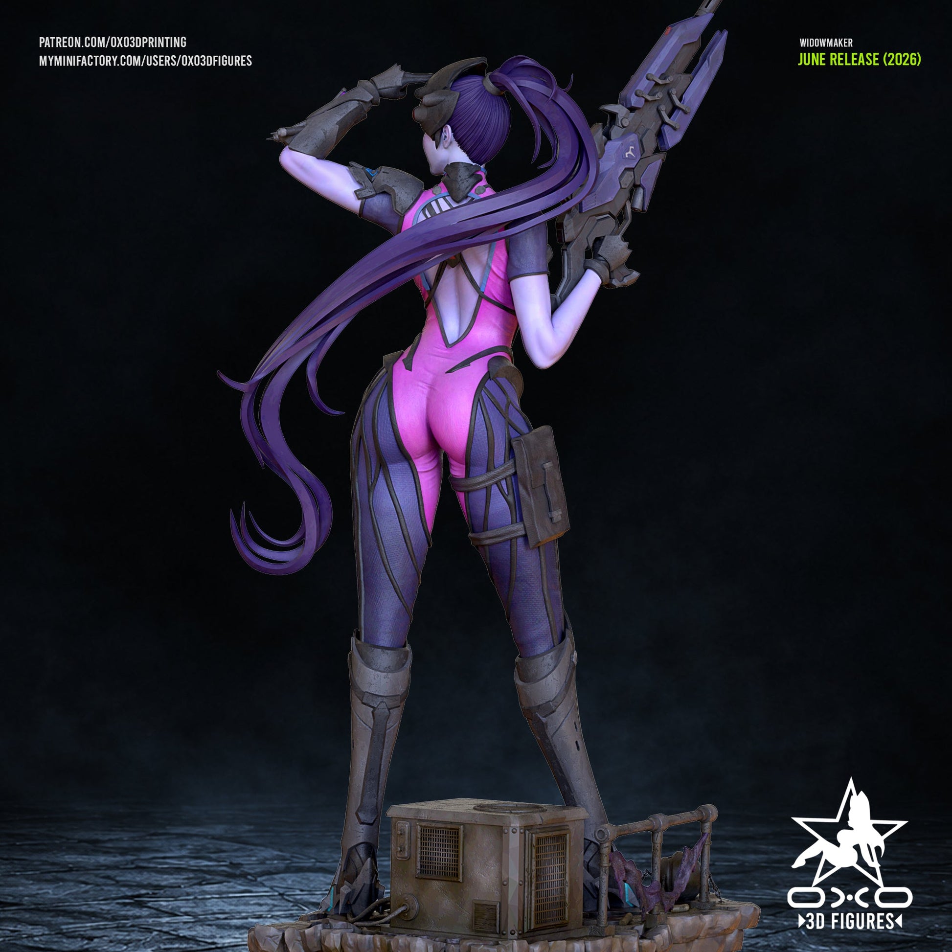 Widowmaker - OXO3D - Dark Forge Arts