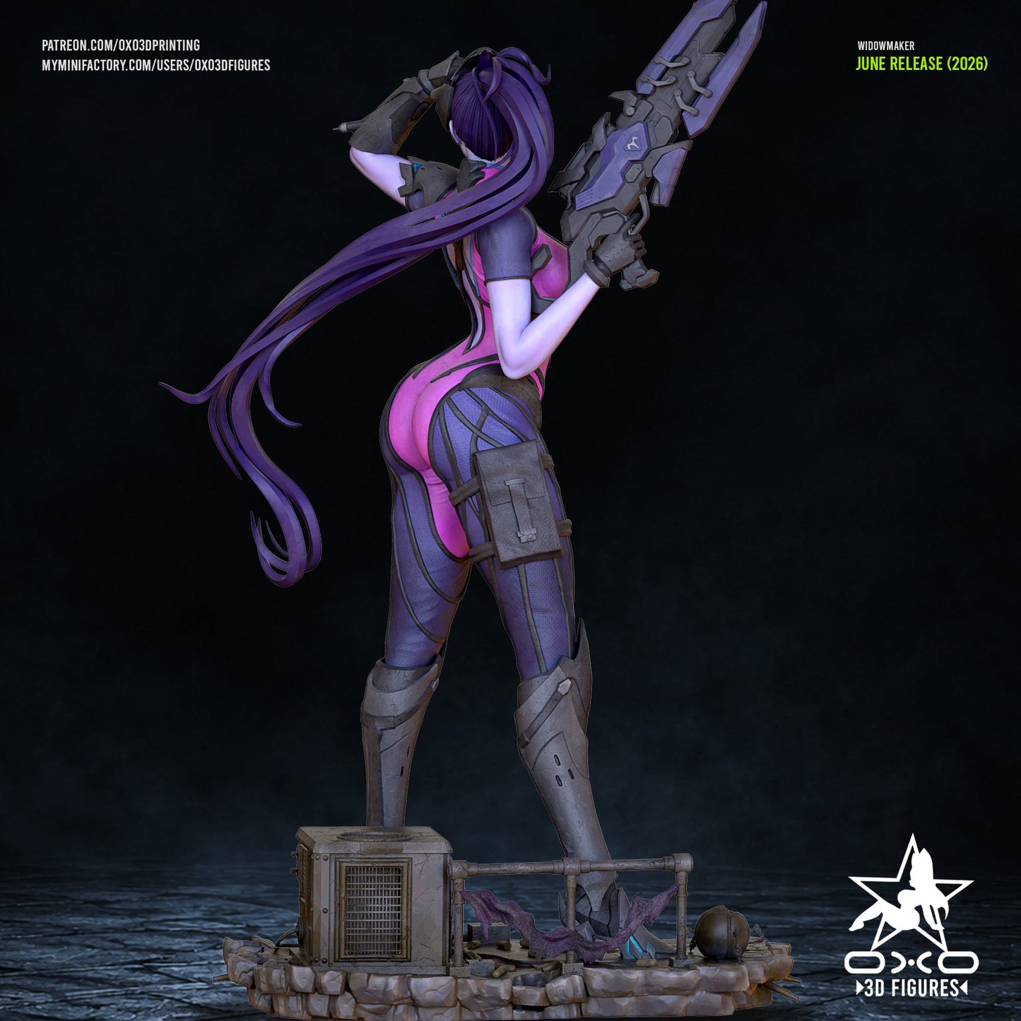 Widowmaker - OXO3D - Dark Forge Arts