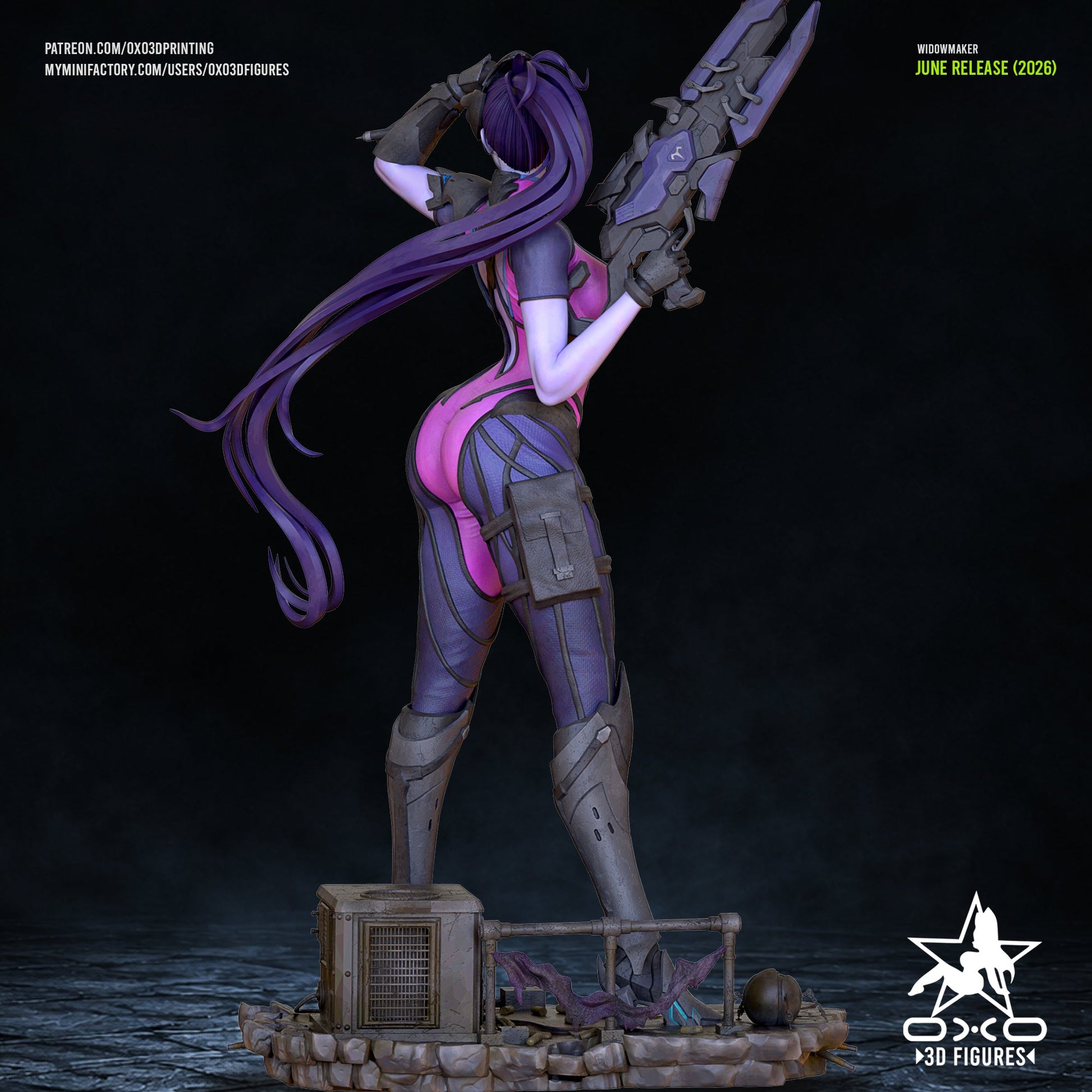 Widowmaker - OXO3D - Dark Forge Arts