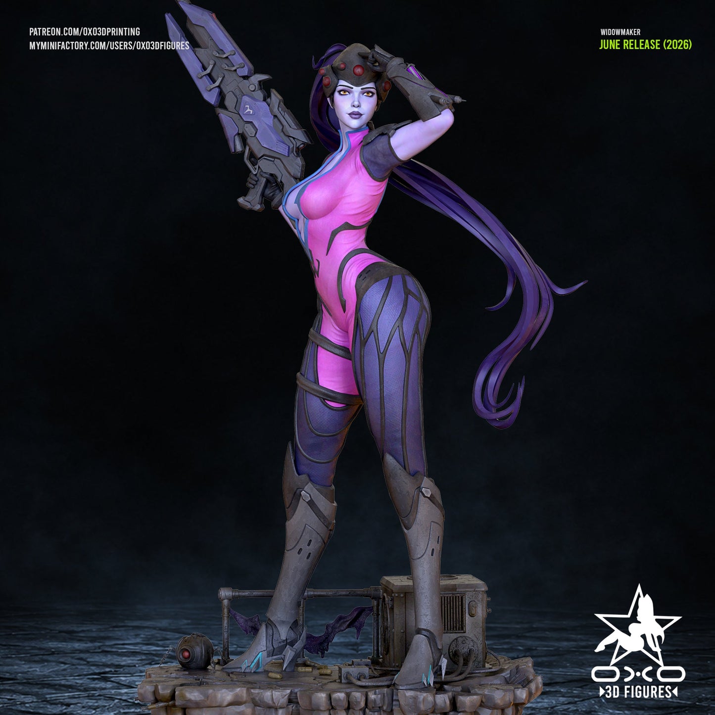 Widowmaker - OXO3D - Dark Forge Arts
