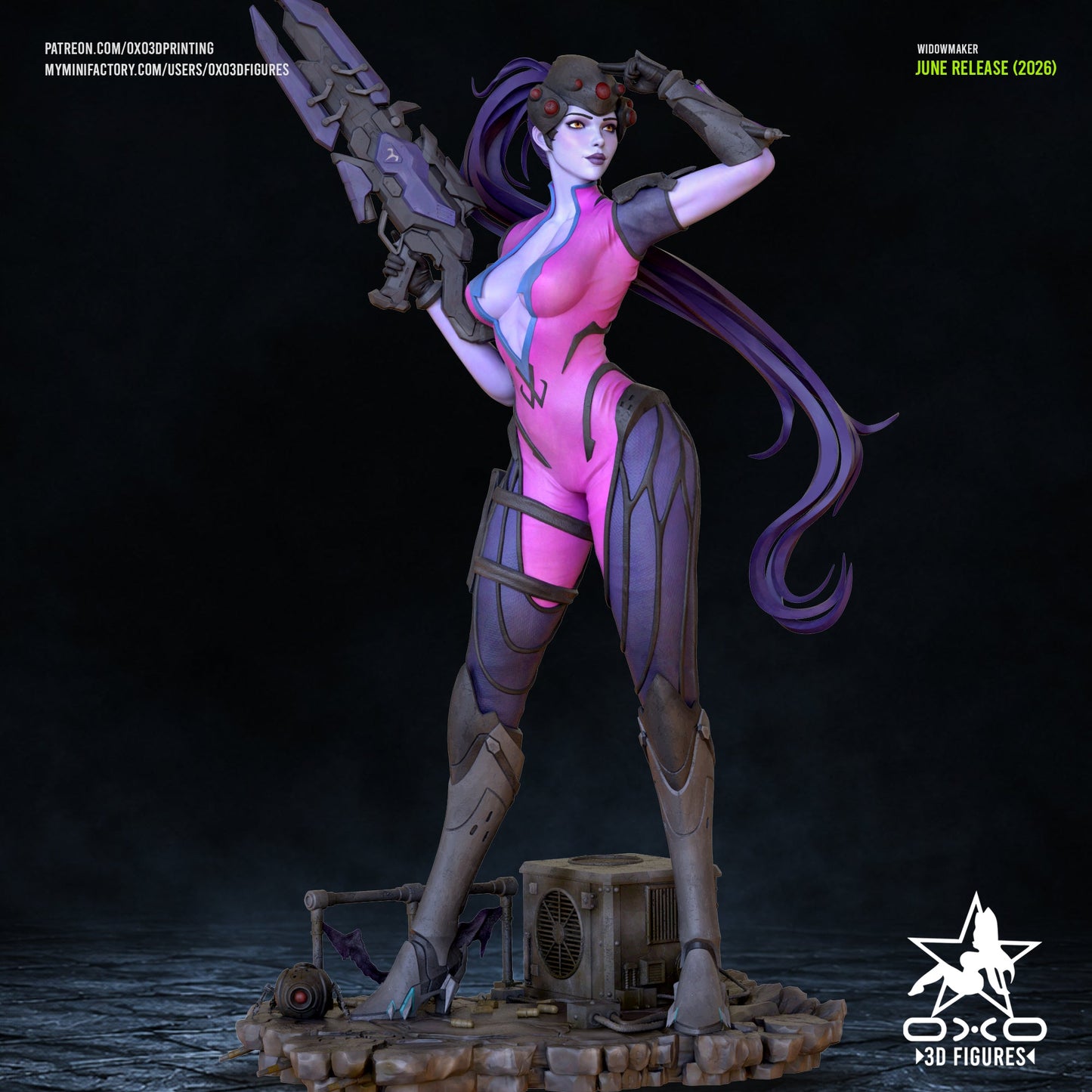 Widowmaker - OXO3D - Dark Forge Arts