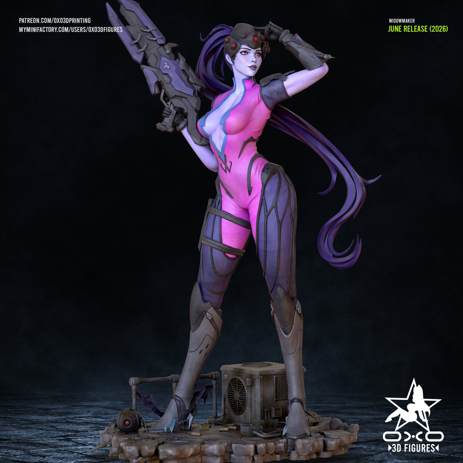 Widowmaker - OXO3D - Dark Forge Arts