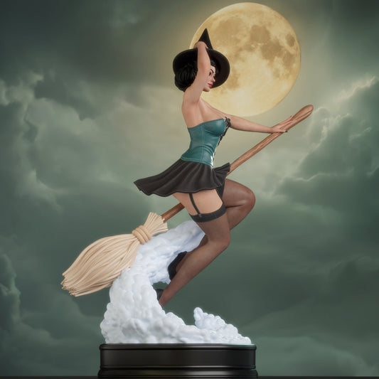 Witch Bombshell - Abe3D - Dark Forge Arts