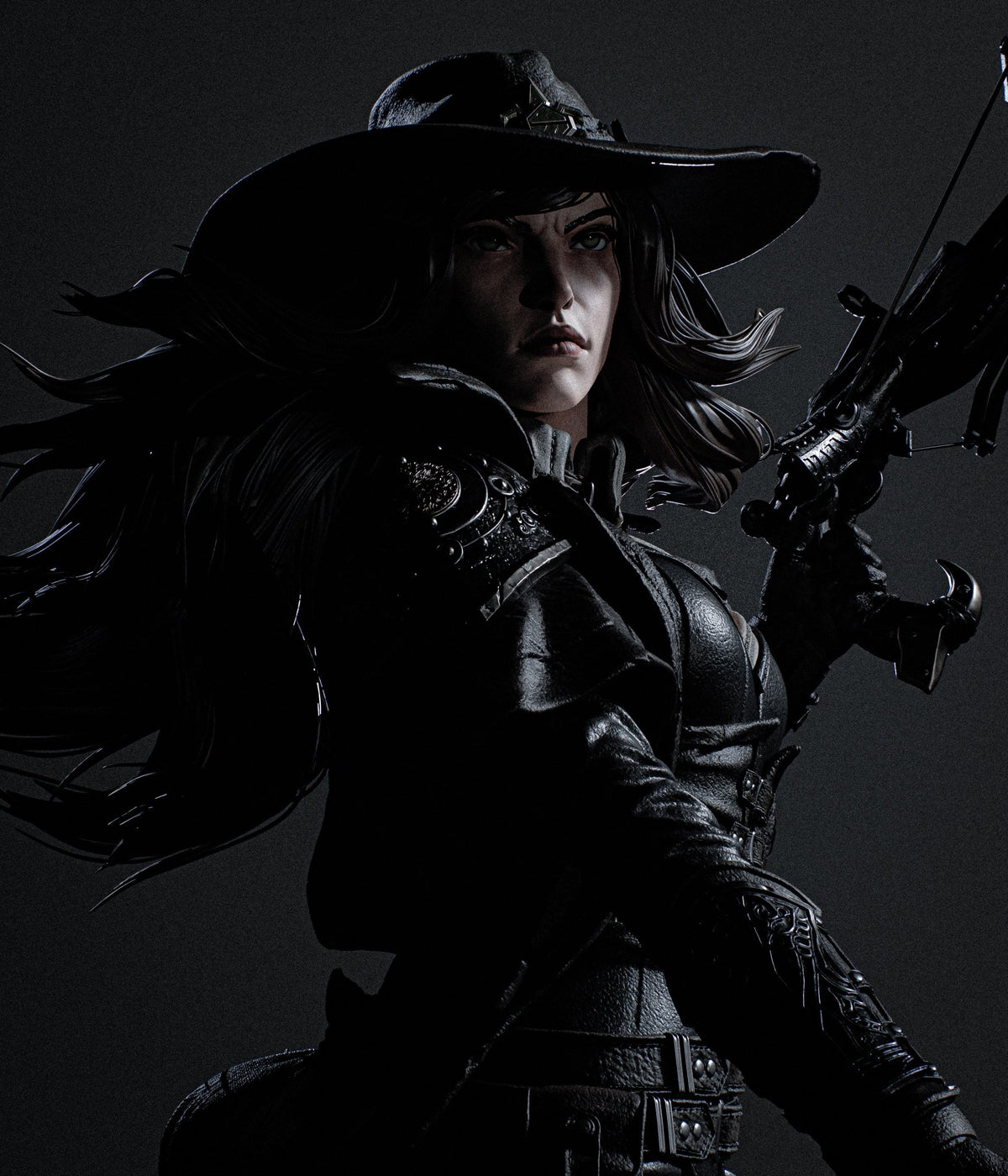 Witch Hunter - CA 3D Studios - Dark Forge Arts