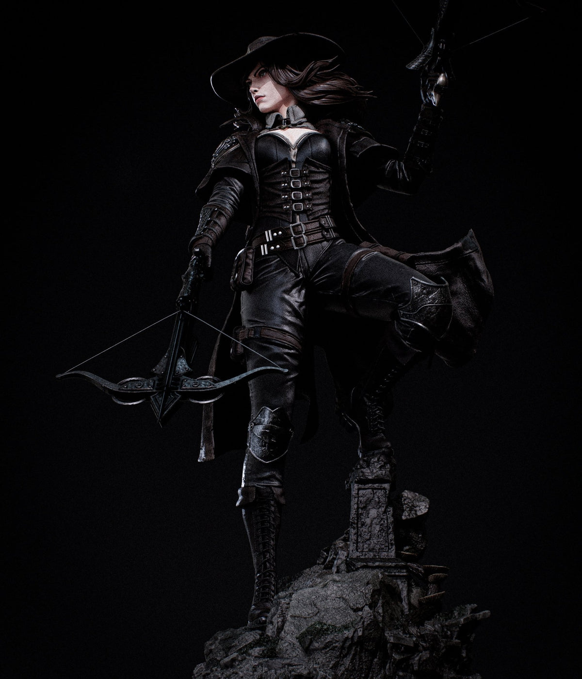 Witch Hunter - CA 3D Studios - Dark Forge Arts