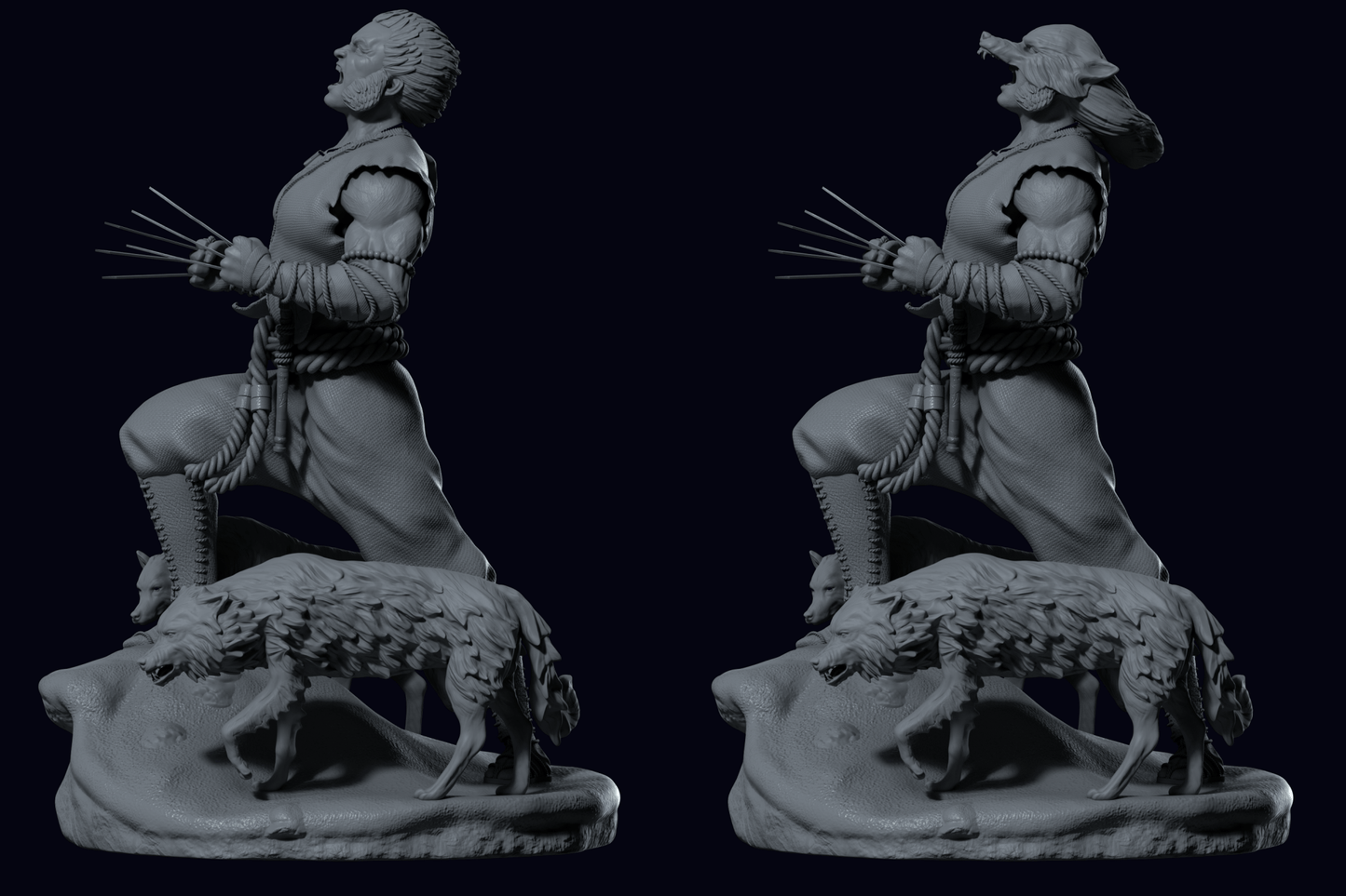 Wolverine - CA 3D Studios - Dark Forge Arts