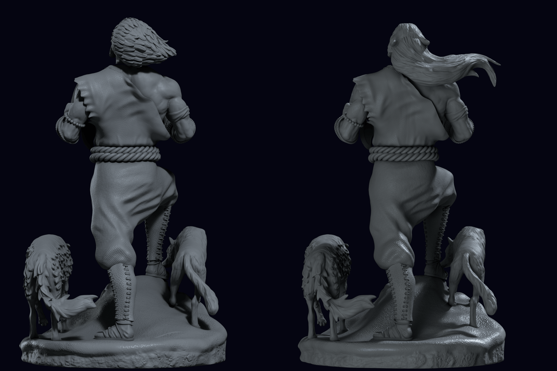 Wolverine - CA 3D Studios - Dark Forge Arts