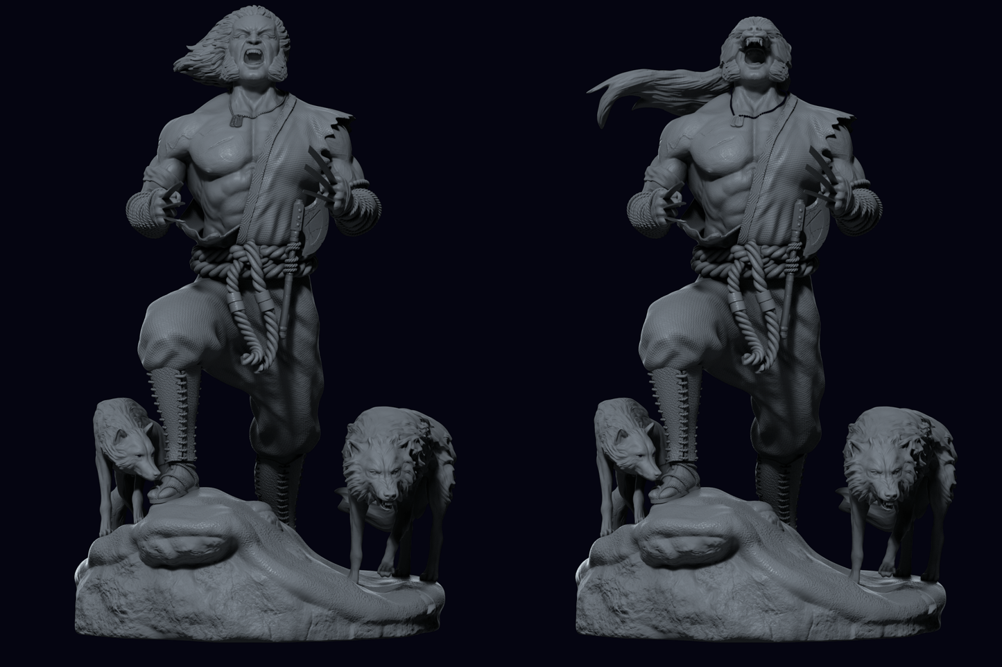 Wolverine - CA 3D Studios - Dark Forge Arts