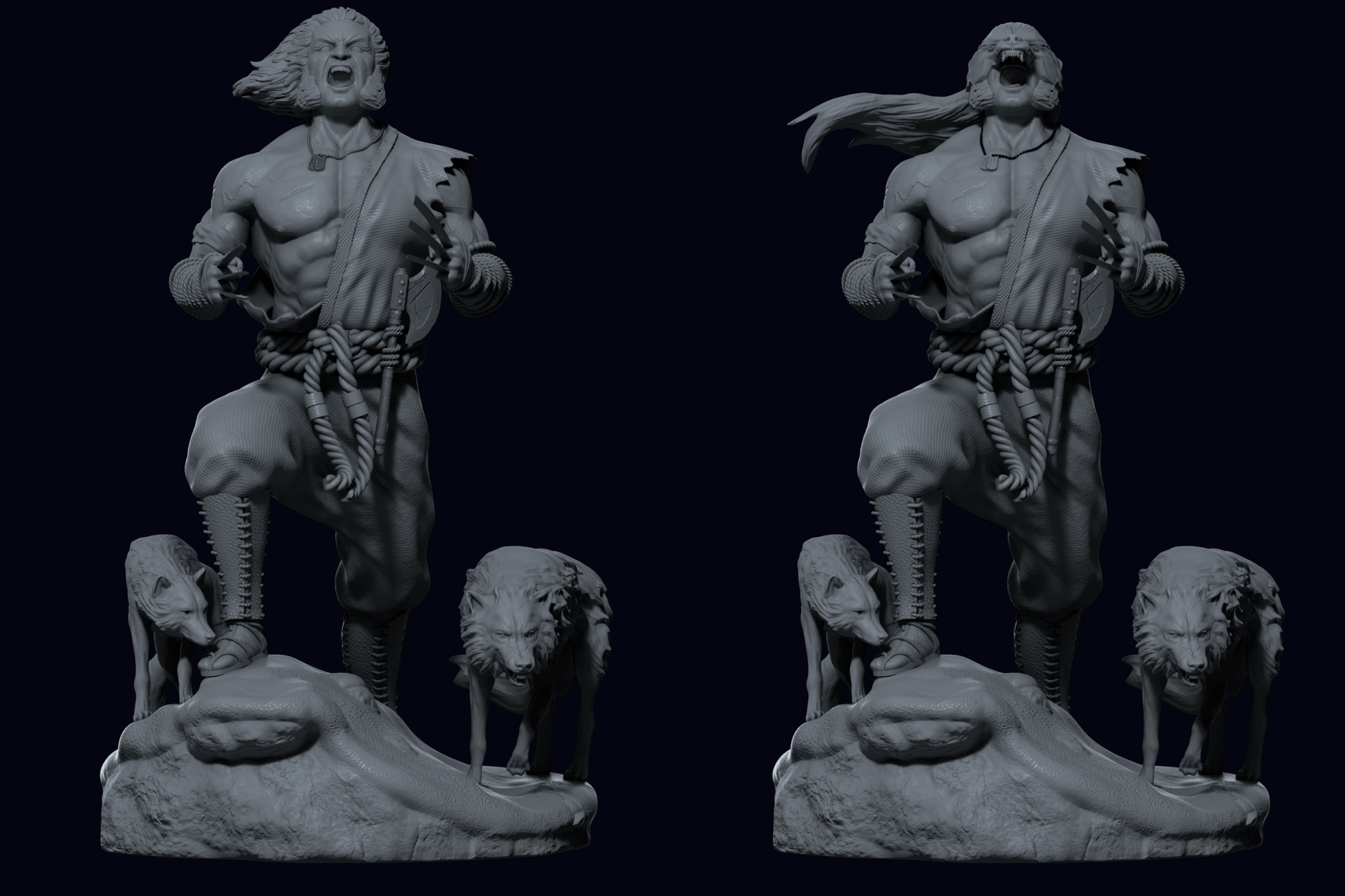 Wolverine - CA 3D Studios - Dark Forge Arts
