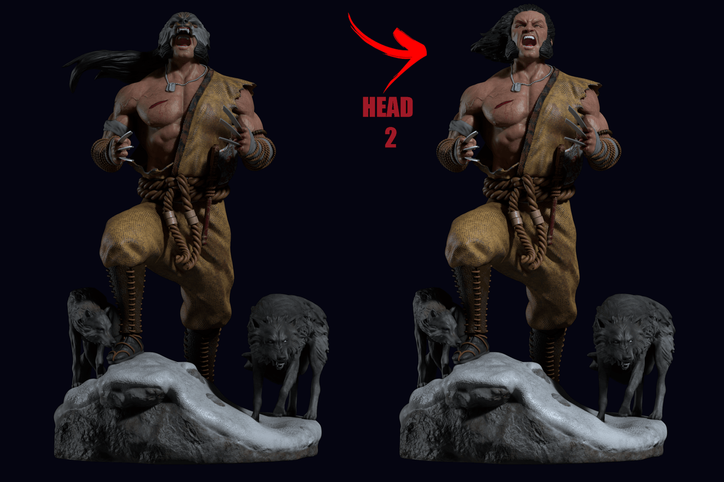 Wolverine - CA 3D Studios - Dark Forge Arts