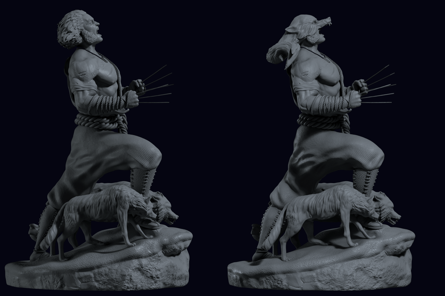 Wolverine - CA 3D Studios - Dark Forge Arts