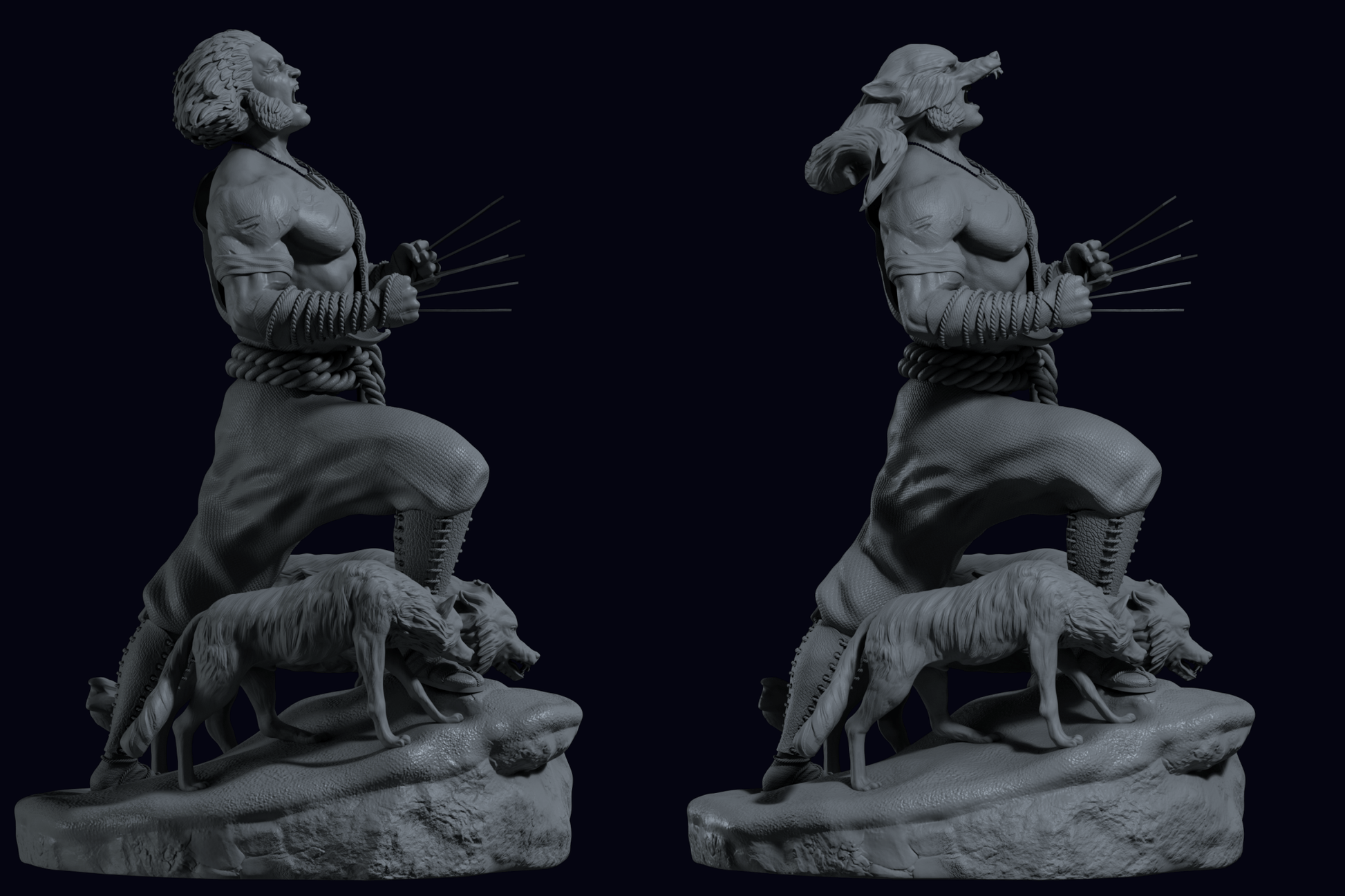 Wolverine - CA 3D Studios - Dark Forge Arts