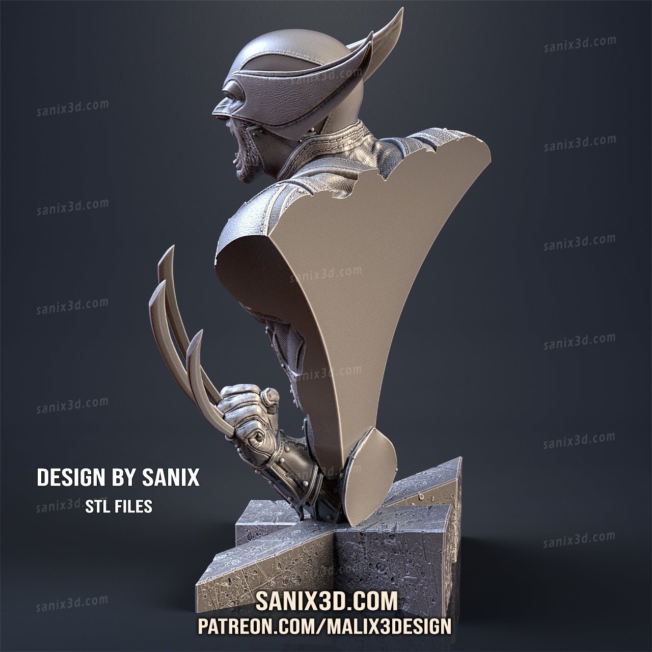 Wolverine - Sanix3D - Dark Forge Arts