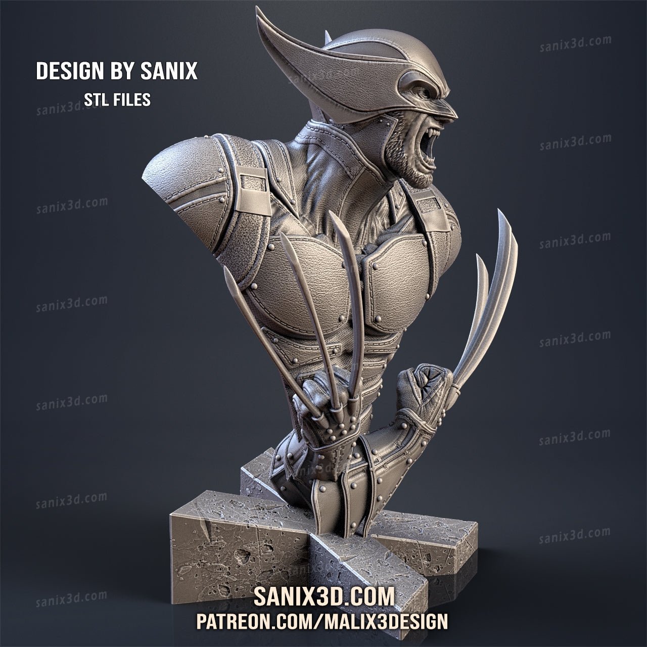 Wolverine - Sanix3D - Dark Forge Arts