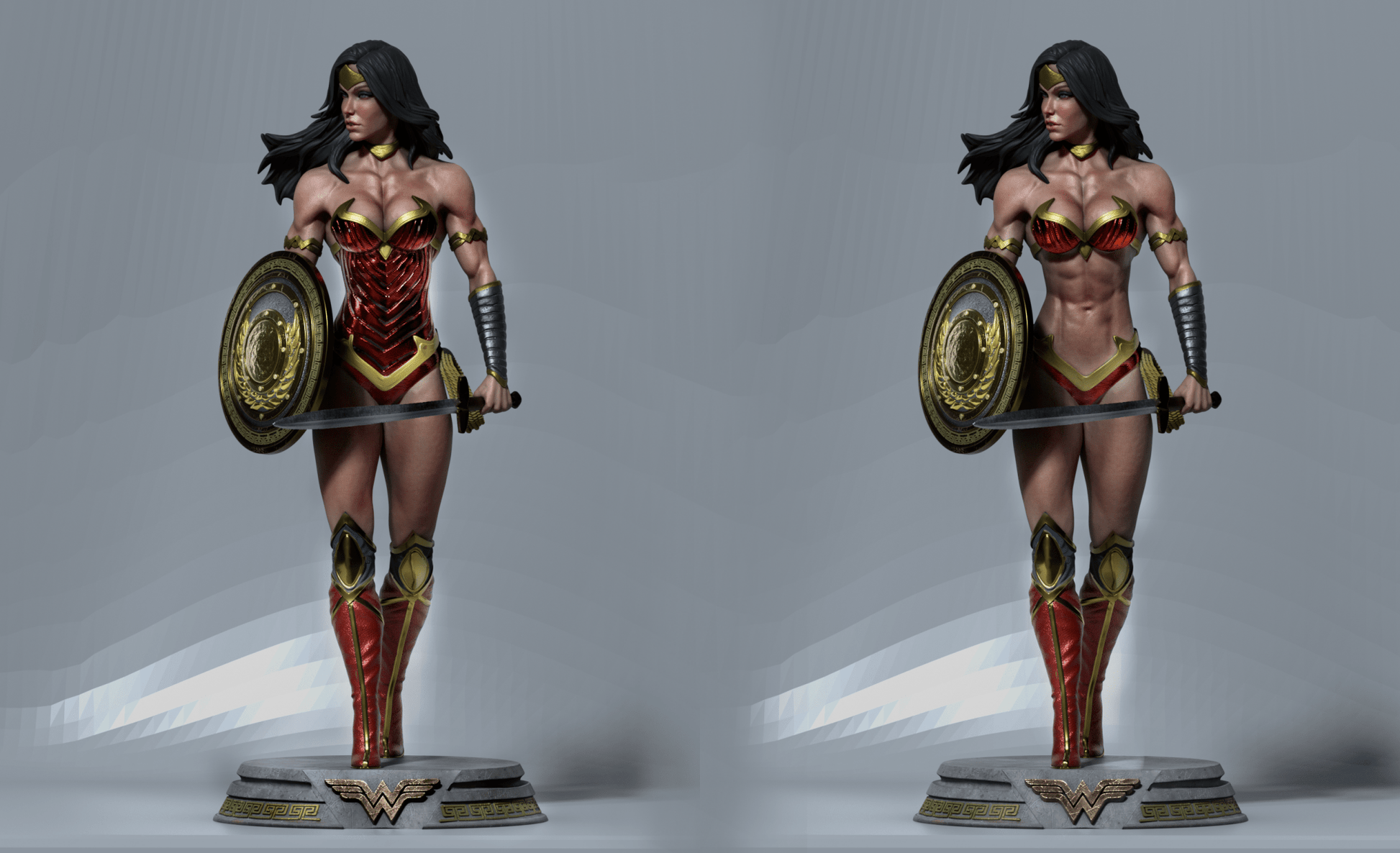 Wonder Woman - CA 3D Studios - Dark Forge Arts