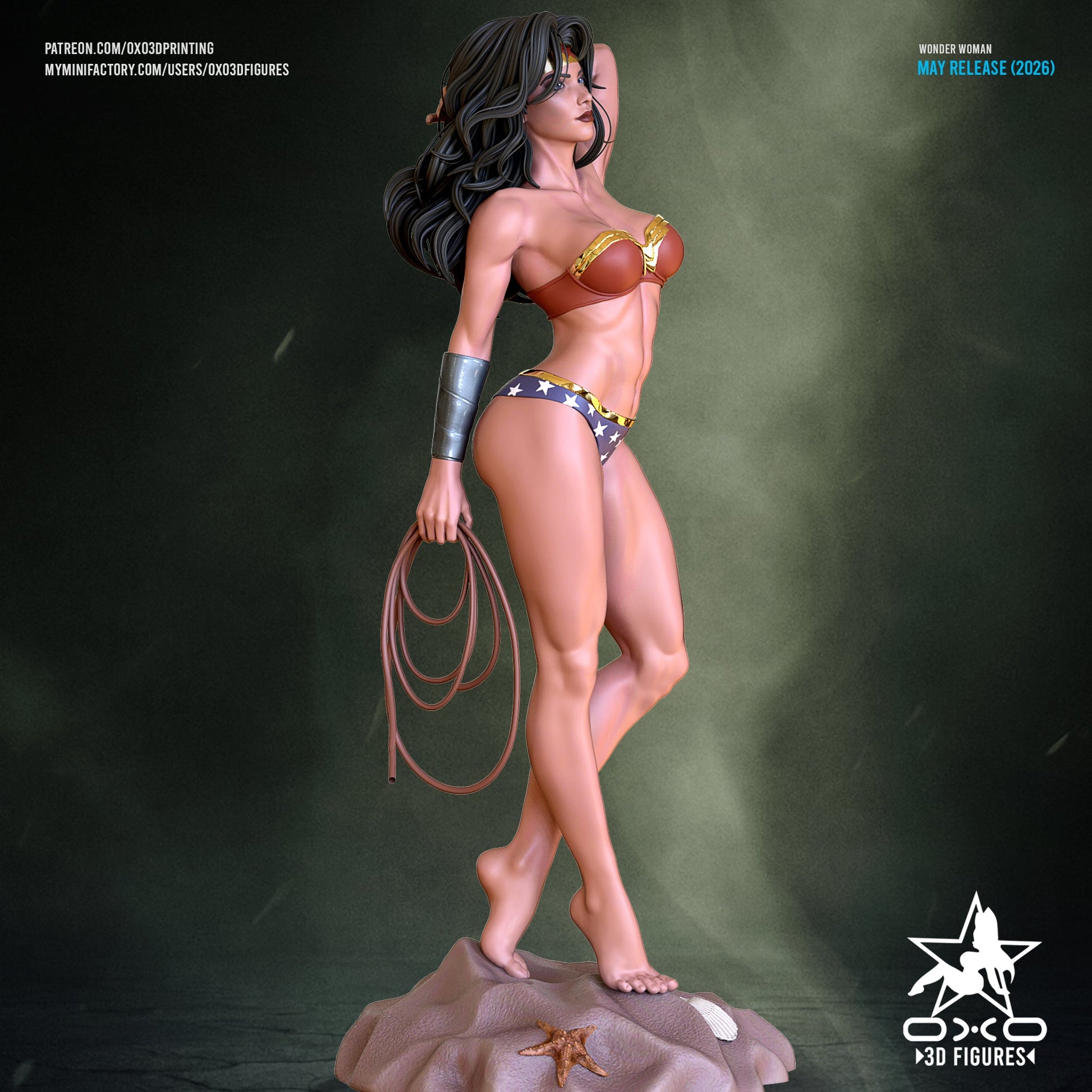 Wonder Woman - OXO3D - Dark Forge Arts