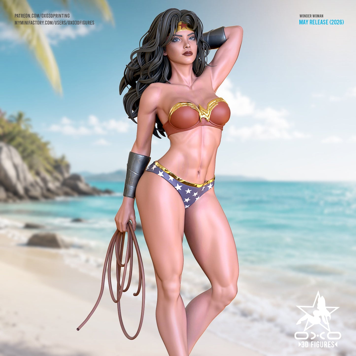 Wonder Woman - OXO3D - Dark Forge Arts