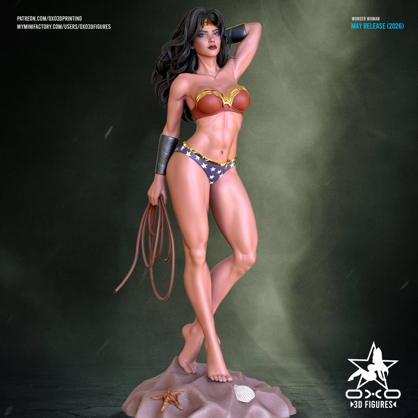 Wonder Woman - OXO3D - Dark Forge Arts