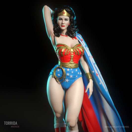 Wonder Woman v2 - Torrida Minis - Dark Forge Arts