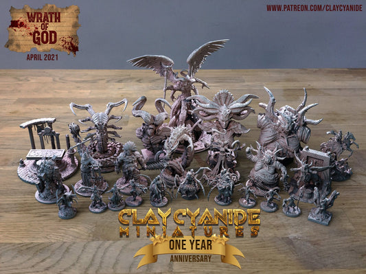 Wrath of God - ClayCyanide - Dark Forge Arts