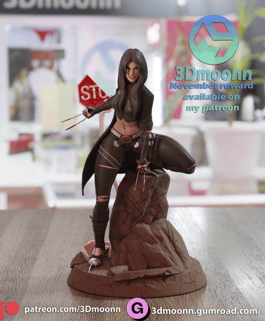 X - 23 - 3DMoonn - Dark Forge Arts