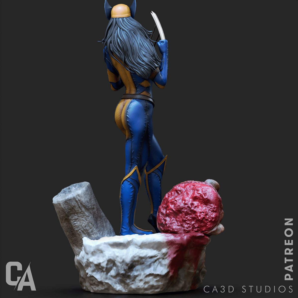 X - 23 - CA 3D Studios - Dark Forge Arts