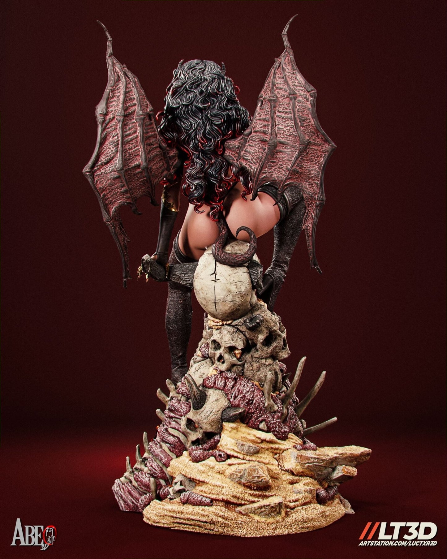 Xyrath Succubus - Abe3D - Dark Forge Arts