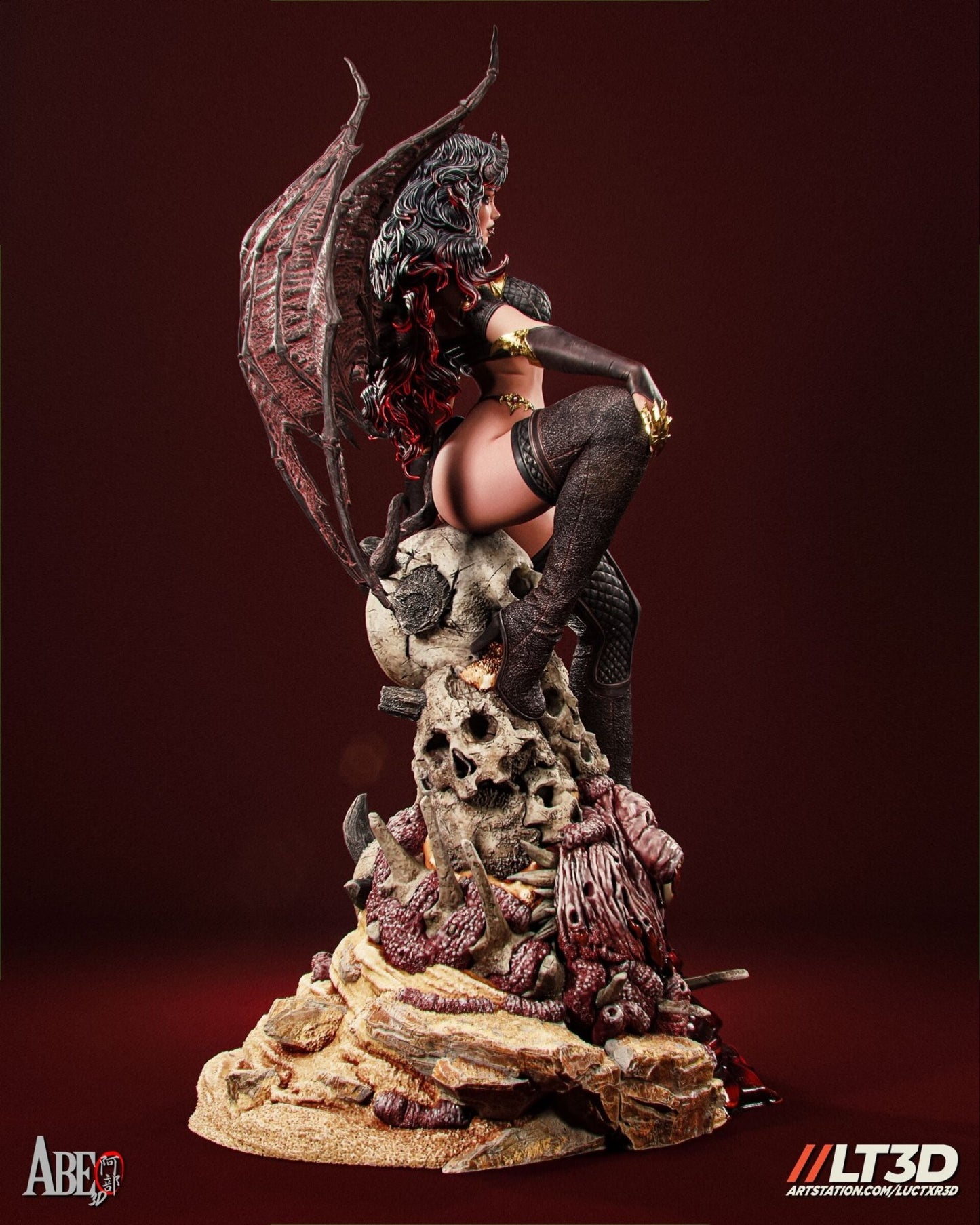 Xyrath Succubus - Abe3D - Dark Forge Arts