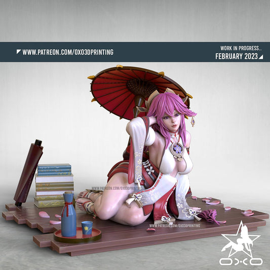Yae Miko - OXO3D - Dark Forge Arts