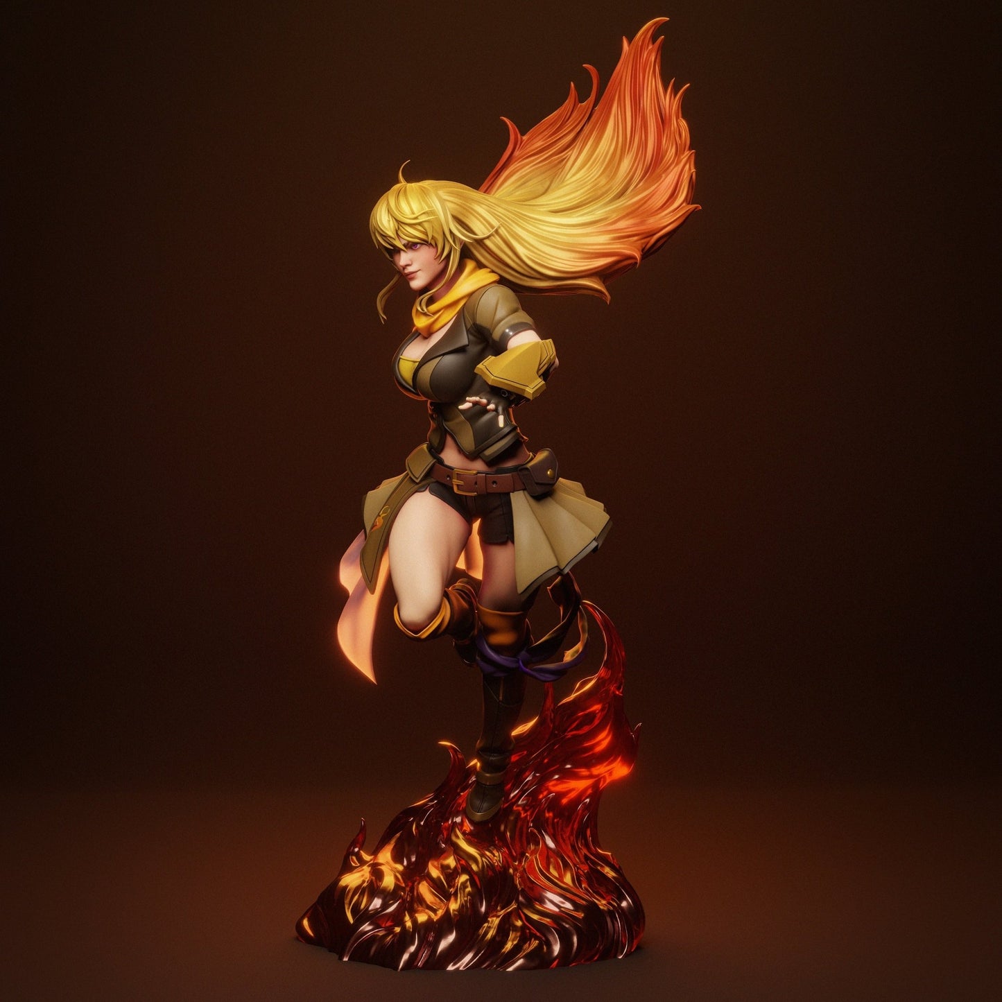 Yang Xiao Long - CA 3D Studios - Dark Forge Arts