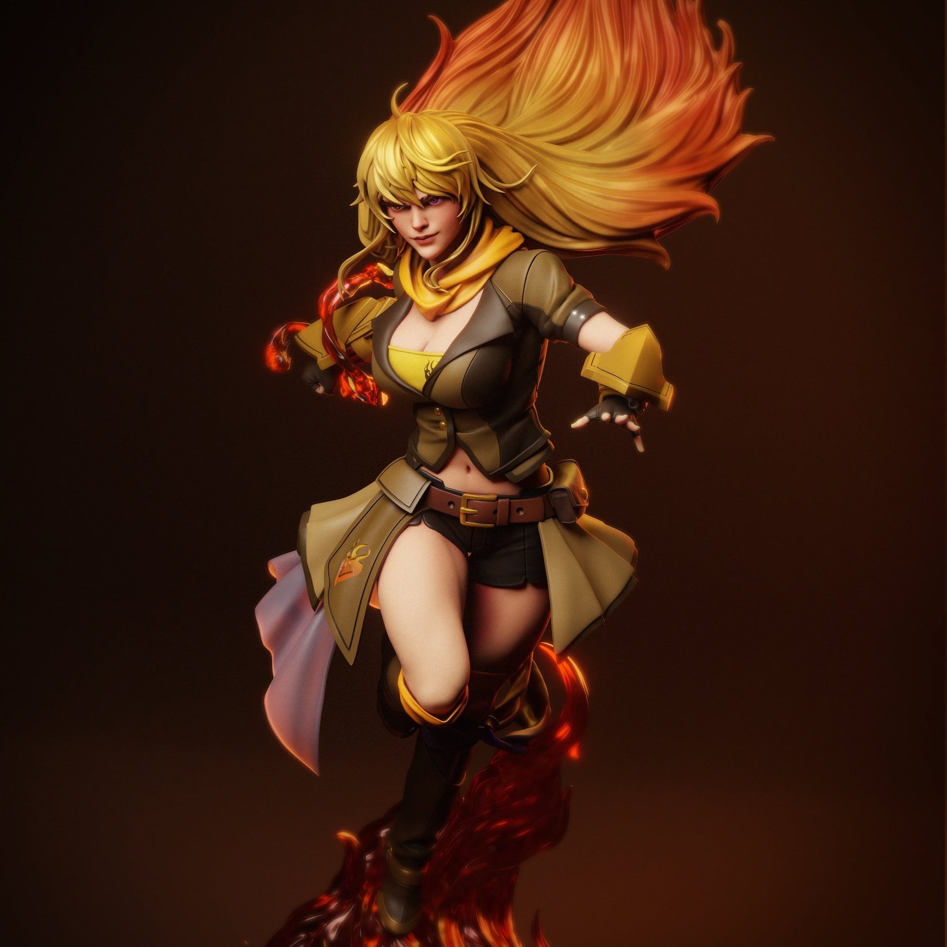 Yang Xiao Long - CA 3D Studios - Dark Forge Arts