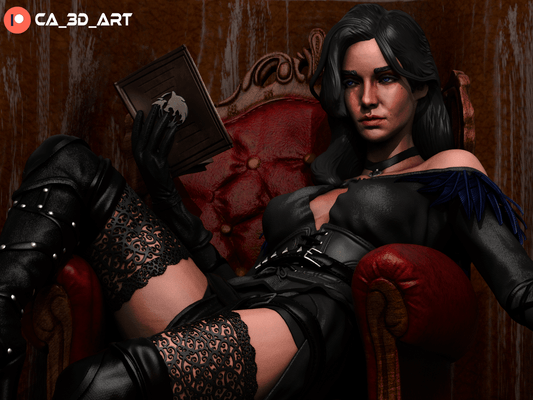 Yennefer of Vengerberg - CA 3D Studios - Dark Forge Arts