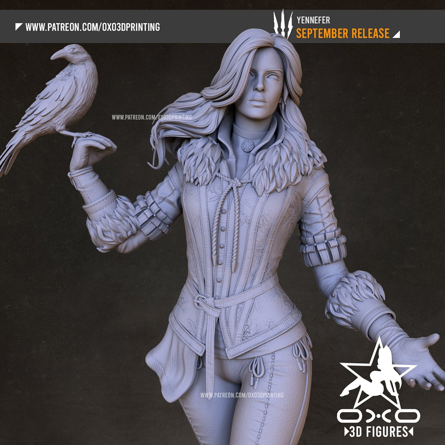 Yennefer - OXO3D - Dark Forge Arts
